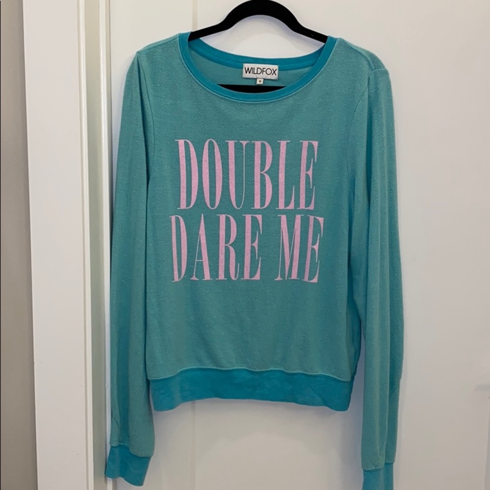 Blue and pink long sleeve